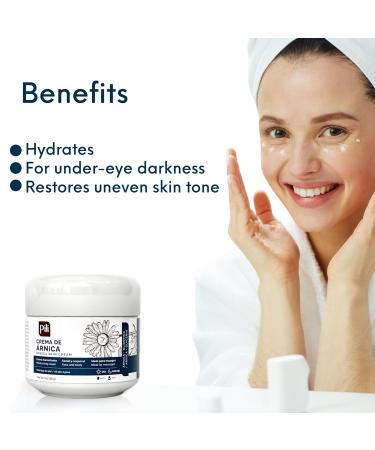 Pili Natural Arnica Cream - Restore Smooth Silky Skin - Crema de Arnica - Pack of 3 (Pack 3 x 1 oz each) - Buy Online on GoSupps.com
