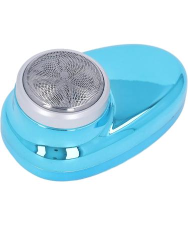 Buy Cordless Mini Beard Trimmer | Arc Shaped Foil USB Rechargeable Waterproof - Digital Display Clipper (Blue) - International Shipping Available - Buy Online on GoSupps.com