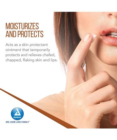 Dynarex White Petrolatum Petroleum Jelly 4 oz. Tube - Skin Repair & Soothing Relief - Buy Online on GoSupps.com