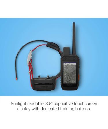Garmin Alpha 200i/TT 15 Dog Tracking and Training Bundle  Handheld and Collar  Utilizes inReach Technology  Sunlight-readable 3.6" Touchscreen (010-02230-00)   Black - Buy Online on GoSupps.com