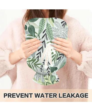 NAANLE Hawaii Leaves Heat Bottle - 1L Transparent Hot Water Bottle for Bed & Hand Warmth | Pain Relief & Cold Therapy - Buy Online on GoSupps.com