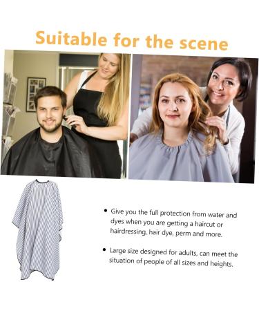 FRCOLOR Barber Cloth Set - Haircut Apron Styling Cape & Dyeing Brush for Hairdressers | International Shipping - Buy Online on GoSupps.com