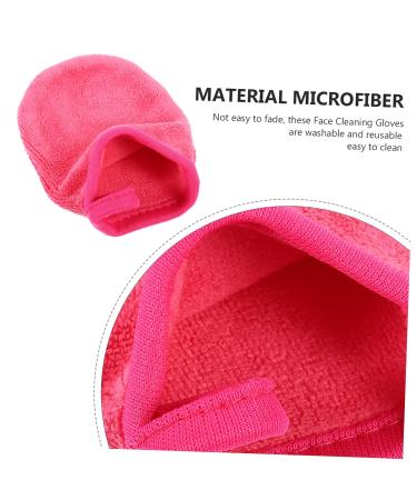 FRCOLOR 8 Pcs Makeup Remover Mitts & Cleansing Wipes - Comfortable Fiber Washcloths for Effortless Makeup Removal - Buy Online on GoSupps.com