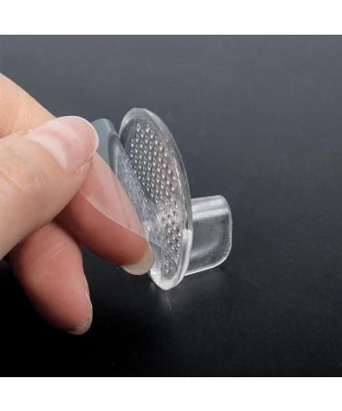 8 Pairs Clear Silicone Toe Separator Pads | Gel Toe Protection Flip Flop Inserts for Men & Women - Buy Online on GoSupps.com