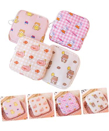 Compact Period Storage: Healeved 20 STK Aunt Towel & Tampon Holder - Travel-Friendly Hygiene Bag for Teens - Buy Online on GoSupps.com