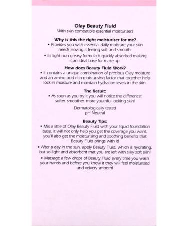 Olay Beauty Fluid Cr me hydratante visage et corps Orange 100 ml 100 ml (Lot de 1) - Buy Online on GoSupps.com