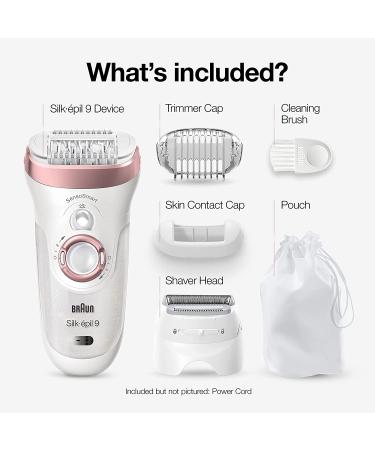 Braun Silk- pil 9-720: Wet & Dry Hair Removal, Shaver & Trimmer for Women | Cordless & Rechargeable - Buy Online on GoSupps.com