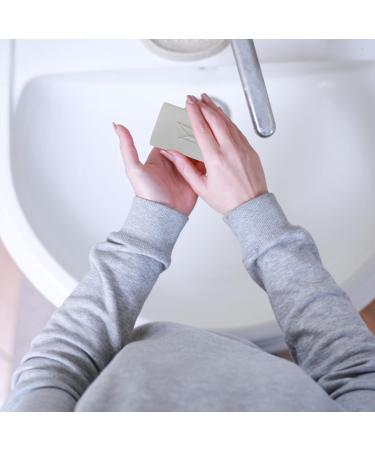 Organic Goat Milk Soap | Handmade in France | Facial Cleansing Mask | Anti-Acne Psoriasis Eczema Treatment for Women Men & Babies | Fragrance-Free with Hazelnut Oil - Buy Online on GoSupps.com