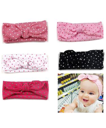 Headbands Baby Girl Knot Hairband Children Headband Turban Hairbands Baptism Headwrap Newborn Headband
