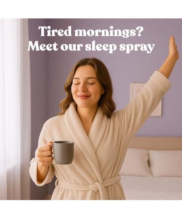 Lavender Pillow Spray for Sleeping Aromatherapy Sleep Mist & Natural Bedtime Linen & Room Spray Vegan Non-Toxic Travel-Friendly Sweetzzz by Elitif - Buy Online on GoSupps.com