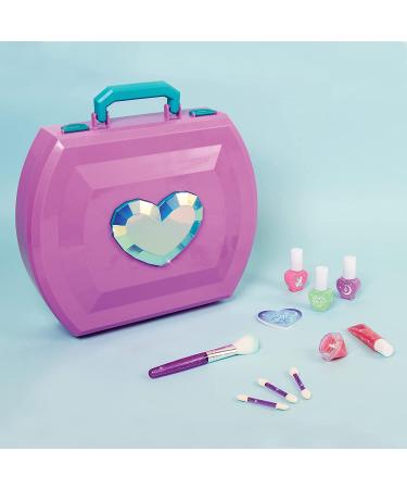 Light-Up Cosmetic Kit for Girls - Includes Eyeshadow, Nail Polish, Blush, Lip Gloss, and Makeup Brushes - Buy Online on GoSupps.com