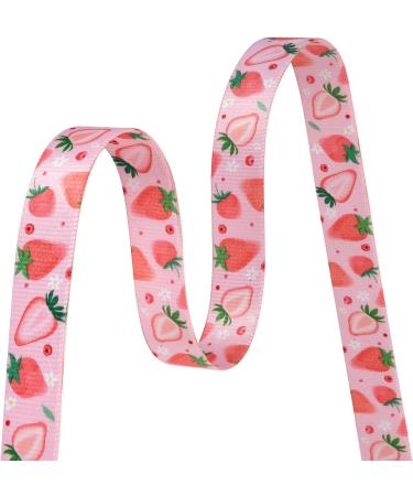Mihqy Adjustable Dog Collar - Soft & Comfortable Bohemian Floral Design for Small Medium & Large Dogs (Strawberry L) - Buy Online on GoSupps.com