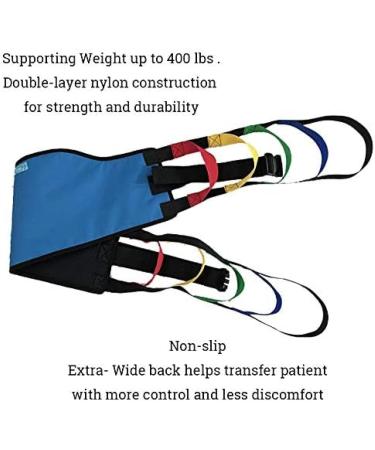 Patient Lifting Sling Heavy Duty Transfer Sling For Movement Padded Patient Transfer Assist Belt For 300lb Weight Quicker Easier Safer Transfers & Toileting YUYANAIAI - Buy Online on GoSupps.com