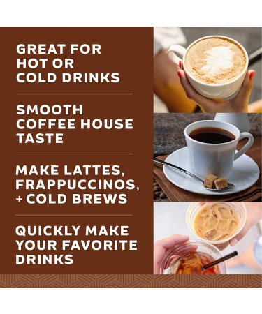 Coffee Snax Cold Brew Concentrate - Arabica Coffee for Iced Coffee, Lattes & More | Sugar-Free Keto | Bulk 96 Servings - Buy Online on GoSupps.com