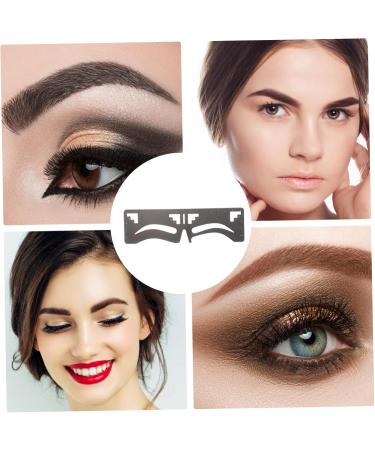 FOMIYES 10 Pcs Eyebrow Ruler Makeup Tools Eyebrow Stencil Brow Guide Stencil Eyebrow Marks Eyebrow Shape - Buy Online on GoSupps.com