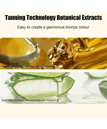 Self Tanning Drops Tanning Drop Face Tanning Aid Extends Protects The Natural Skin Tone With Aloe Vera Moisturises The Skin Absorbs Quickly Non-Greasy Gives Skin a Long-Lasting Golden Tan - Buy Online on GoSupps.com