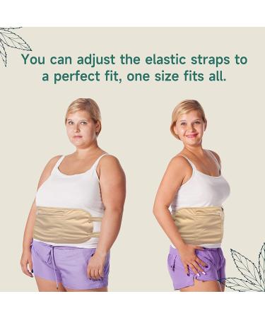 Reusable Organic Castor Oil Pack Kit for Liver Detox - Complete Set (Oil Not Included) - Buy Online on GoSupps.com
