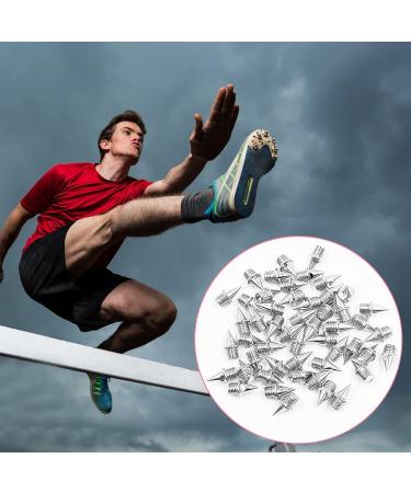 100PCS Track Spikes with Spike Wrench | Replacement Spikes for Sprint Sports Shoes - Buy Online on GoSupps.com