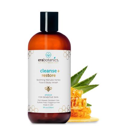 Era Organics Redness Relief Cream & Face Wash Soothing Anti-Redness Moisturizer + Manuka Honey Face Wash for Sensitive Skin Calming Face Care Bundle for Redness Dryness & Irritation - Buy Online on GoSupps.com