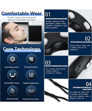 Smart Electric Anti-Snoring Device | Adjustable & Effective Stopper for Improved Sleep & Better Breathing - Buy Online on GoSupps.com