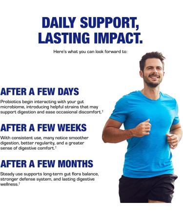 Advanced Digestive Probiotics for Women & Men - 4 in 1 Quadbiotic for Women & Men with Lactobacillus and Bifidobacterium Probiotics for Digestive Health Bloating and Constipation - 100 Servings - Buy Online on GoSupps.com