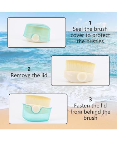 Sun Cream Applicator Kids Brush Refillable Sunscreen Suntan Lotion Applicator Brush with Soft Bristles Sunscreen Applicator for Kids Adults Travel - Buy Online on GoSupps.com