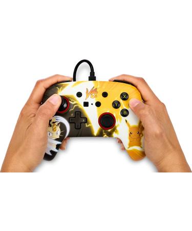 PowerA Enhanced Wired Controller for Nintendo Switch - Pok mon: Pikachu vs. Meowth Pok mon: Pikachu vs. Meowth - Buy Online on GoSupps.com