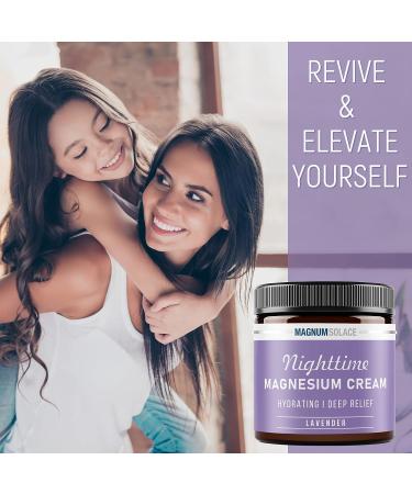 Nighttime Magnesium Lotion for Kids | Topical Magnesium Chloride Cream for Legs, Arms, Chest | Lavender Scented - Buy Online on GoSupps.com