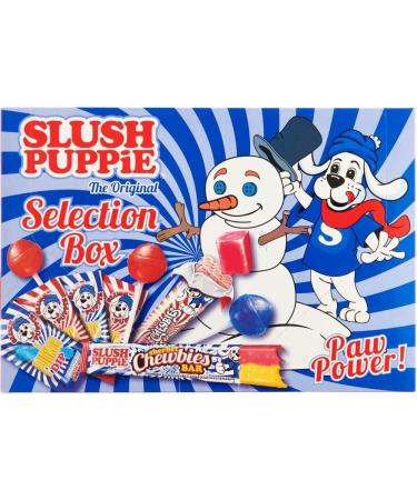 Slush Puppie The Original Selection Box 163g |12 Sweet | Gift Box | Vegetarian | Halal | Birthday Present For Him & Her Men Women Boys Girls | Distributed by OD Trading - Buy Online on GoSupps.com