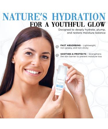 Context Skin Hyaluronic Acid Serum for Face - Deeply Hydrates & Plumps Smooths Fine Lines Enhances Elasticity & Restores Radiance - Pure Hyaluronic Serum for Glowing Youthful Skin - 1.69 Fl oz - Buy Online on GoSupps.com