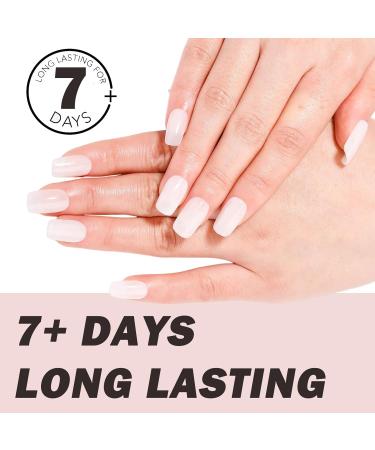 Jelly Nail Polish Clear Red Nail Polish Translucent Quick Dry & High Gloss Nail Varnish No Need Cure Gel Nail Polish Non Toxic Formula Milk Sheer Nail Paint DIY Home Manicure (6ml) GD017 - Buy Online on GoSupps.com