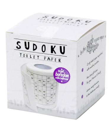 Sudoku Toilet Paper Sudoko Fun Toilet paper with Sudoku puzzles ideal for longer business