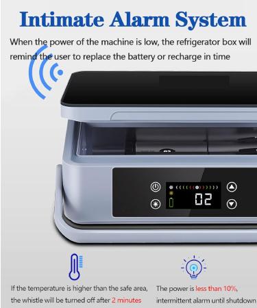 Portable Insulin Refrigerator Medicine Travel Cooler Portable Reefer Car Small Refrigerator Mini Cold Boxes - Keep The Medicine at The Suitable Temperature - Buy Online on GoSupps.com