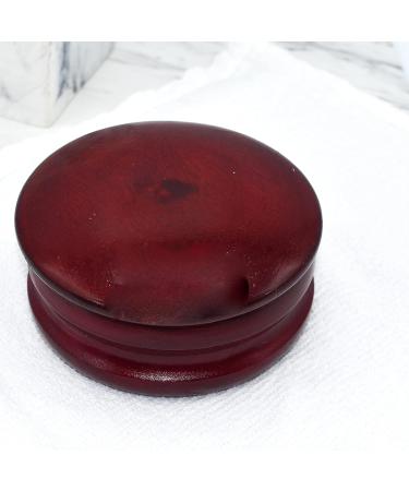 Parker Safety Razor Dark Mango Wood Shaving Soap Bowl - High Lustre Finish - Buy Online on GoSupps.com