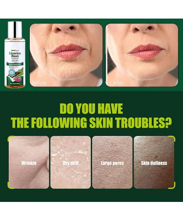 Povanjer Licorice Root Facial Oil 338 fl oz Licorice Root Essential Extract Oil for Hydration White Facial Oil with Moisturizing and Whitening Action - Buy Online on GoSupps.com