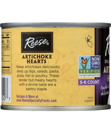 Reese Petite Artichoke Hearts | 7 oz (Pack of 12) - Premium Quality Canned Artichokes - Buy Online on GoSupps.com