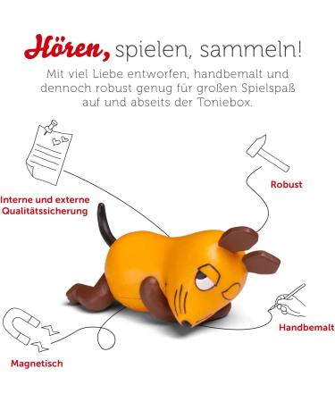 Shop Tonies Hearing Figures for Toniebox: Mouse Sleep Beautiful | 16 Good Night Stories for Kids Ages 3+ | German Multicolored - Buy Online on GoSupps.com