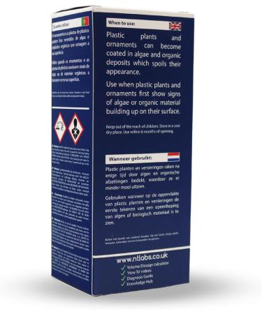 NT Labs Aquarium Plastic Plant & Ornament Cleaner - Maintenance Accessory for Aquarium Decorations - Buy Online on GoSupps.com