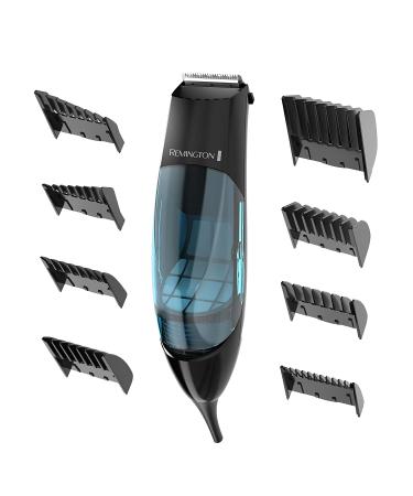 Remington HKVAC2000A Vacuum Haircut Kit for Men - 18 Piece Black Beard Trimmer and Hair Clippers Set - Buy Online on GoSupps.com