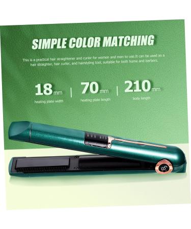 OHPHCALL 4pcs Curling Iron Hair Straightening Tool Curling Wand for Hair Styling Mini Multi-tool Abs Green 21X4X3.5CMx4pcs Greenx4pcs - Buy Online on GoSupps.com