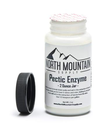 North Mountain Supply Pectic Enzyme - 2 Ounce Jar | Enhance Fruit Wine & Jam Quality | Fast International Shipping - Buy Online on GoSupps.com
