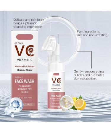 FFEEJ Gentle Moisturizing Foam Cleanser - Deep Pore Cleansing Face Wash For Daily Skin Care - Buy Online on GoSupps.com