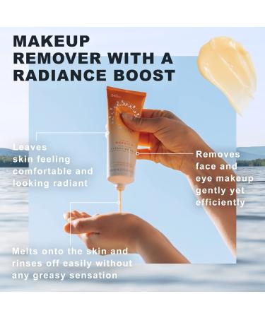 Lumene Nordic C Pure Glow Cleansing Balm - Vitamin C Makeup Remover for Radiant Skin - Vegan Eye & Facial Care (125ml) - Buy Online on GoSupps.com