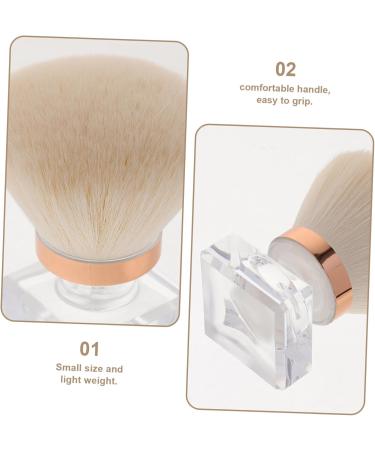 minkissy foundation brush makeup brush hand powder brush blush brush women makeup tools face powder brush paint Mushroom head artificial fiber makeup powder white Miss cosmetic - Buy Online on GoSupps.com
