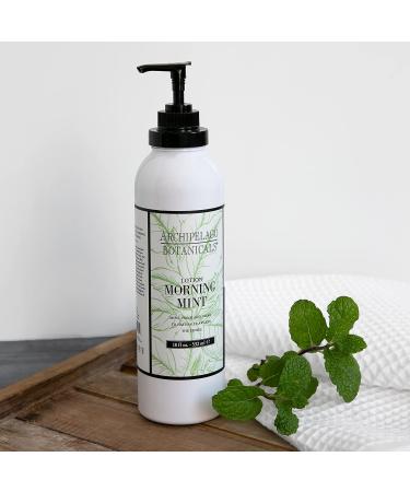 Archipelago Botanicals Morning Mint Lotion - Stimulating Daily Body Lotion (18 oz) | Paraben, Phthalate, and GMO Free - Buy Online on GoSupps.com
