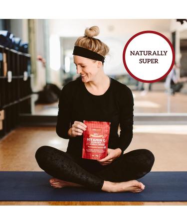 Organic Acerola Cherry Powder - Natural Vitamin C Complex - Plant Based Nutrition, 6 Ounce (Pack of 1) - Buy Online on GoSupps.com