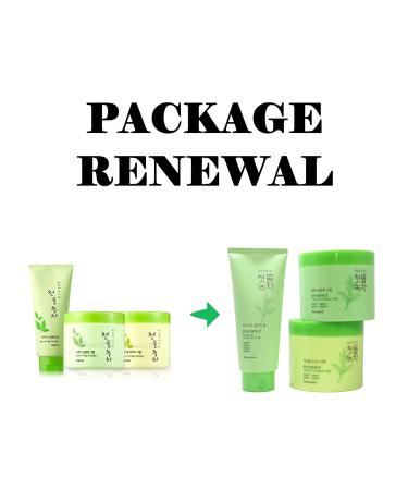 Kwailnara Green Tea Skincare Set - Skin Tightening Moist Cleansing Foam & Massage Cream | International Shipping - Buy Online on GoSupps.com