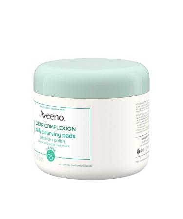 Aveeno Clear Complexion Daily Facial Cleansing Pads - 28 ct - Buy Online on GoSupps.com