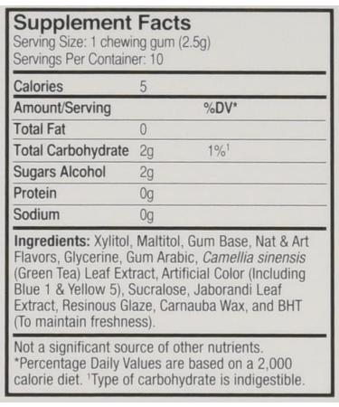 MighTeaFlow Xylitol Dry Mouth Gum - Spearmint - Case of 8 Packs (80 Pieces) - Clinically Tested - Stimulates Saliva - Reduces Bad Bacteria - Buy Online on GoSupps.com