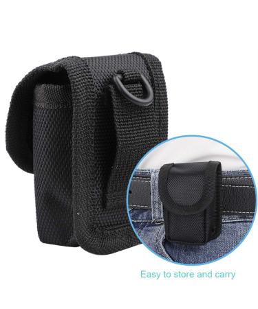 Potruwe Portable Carrier Bag for Fingertips Pulse Oximeter - Durable Organizer Shell 8.5x6.5x4 cm Black - Ideal for Oxygen Sensors - Buy Online on GoSupps.com